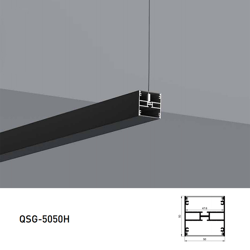 Black Anodized Aluminum LED Diffuser Ceiling Channel For LED Rope Lighting Black Anodized Aluminum LED Diffuser Ceiling Channel For LED Rope Lighting